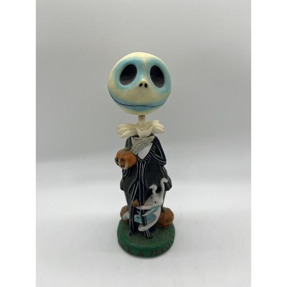Nightmare Before Christmas Jack & Zero Bobblehead - Touchstone Pictures - Picture 1 of 5
